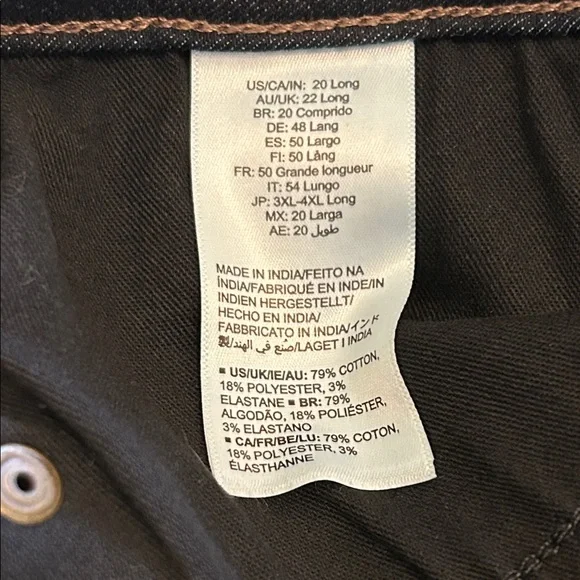 Women's dark denim Jeans - Picture 6 of 6